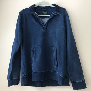 G. H. Bass Co vintage denim pullover